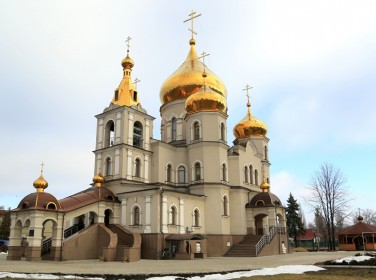 Андреевский храм в г. Ждановка