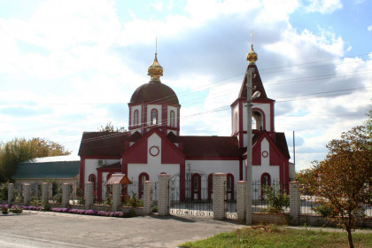 Николаевский храм в Дробышево