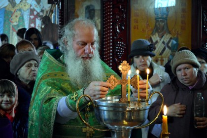 Престольный праздник в храме св. Артемия Веркольского