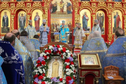 Богослужение в Луганске