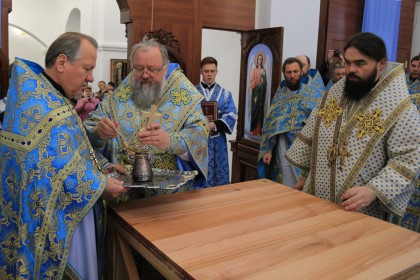 Освящение Покровского храма в Доброполье