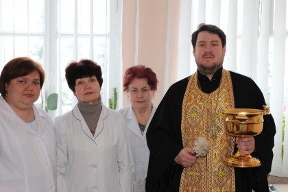 Освящение Дзержинской больницы