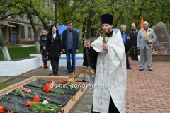В епархии почтили память чернобыльцев