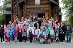 Детское паломничество в Сергеевку