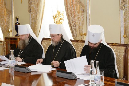 Митрополит Горловский и Славянский Митрофан принял участие в президиуме Межсоборного присутствия