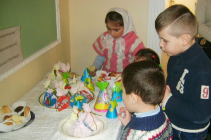 Детский праздник на Макариевском приходе Торецка (Дзержинска)