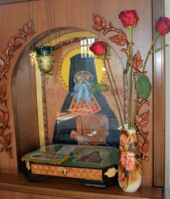 Икона преподобного в Покровском храме