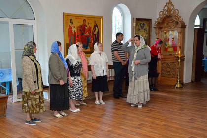 Енакиевская община глухих в Касперовском монастыре