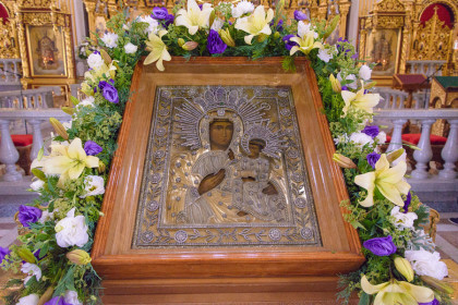 Празднование в честь Турковицкой иконы Божией Матери в Донецке