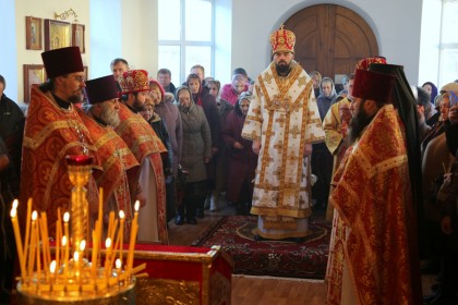 Архиерейская литургия в Стефановском монастыре
