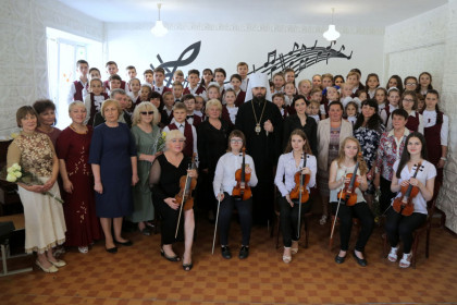 Отчётный концерт класса духовного пения Горловки