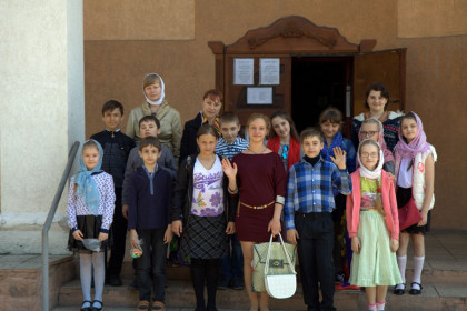 Встреча воскресных школ в Константиновке