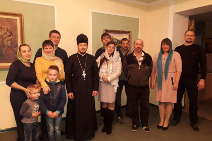 Встреча православных семей