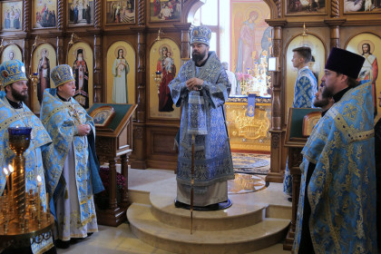 Проповедь в Казанском храме Горловки