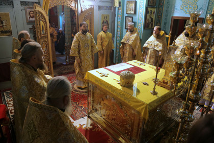 митрополит Митрофан в Александро-Невском храме