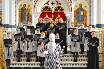 Молодёжный хор "Росток" Богоявленского собора Горловки