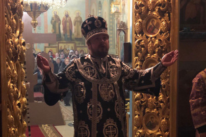 Литургия Преосвященных Даров в Краматорске