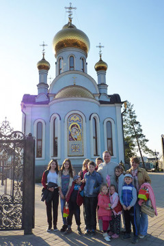 Поездка в цирк воспитанников воскресной школы Казанского храма