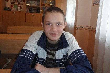 Виталий, 14 лет, воскресная школа при храме свт. Иоанна Златоуста, г. Константиновка