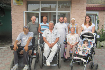 Общество инвалидов "Джерело" в городе Белицкое