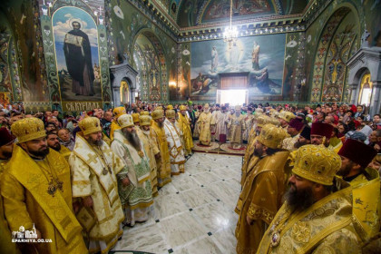 Освящение Спасо-Преображенского собора в Болграде