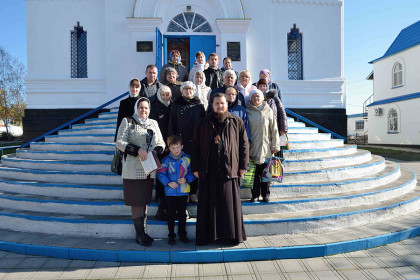 Поездка в Ремовку православной общиной глухих Покровского собора Енакиево