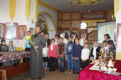 Праздник в честь преподобного Сергия Радонежского в Лаврентьевском храме Лимана