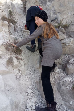 Меловые скалы в Белокузьминовке