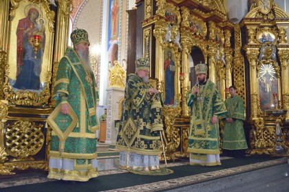 В Спасо-Преображенском кафедральном соборе Донецка