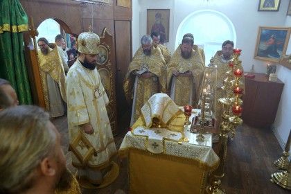 Архиерейское богослужение в Кировском