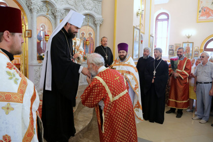 Старейший пономарь Горловской епархии