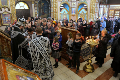 Литургия Преждеосвященных Даров в Енакиево