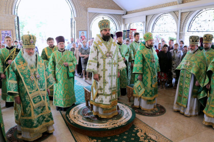 Престольный день Сергиевского монастыря в Сергеевке