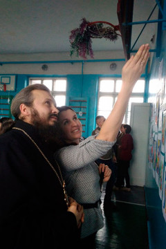 Протоиерей Сергий Кузьменко с супругой