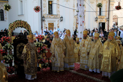 Епископ Спиридон принял участие в торжествах по случаю годовщины интронизации Предстоятеля Украинской Православной Церкви