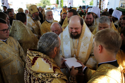 Епископ Спиридон принял участие в торжествах по случаю годовщины интронизации Предстоятеля Украинской Православной Церкви