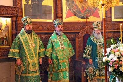 Торжества в честь святых преподобных отцев в Святогорской лавре