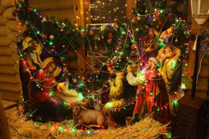 Рождество в Троицком храме Доброполья