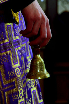 Литургия Преждеосвященных Даров в Викторовском храме Мирнограда