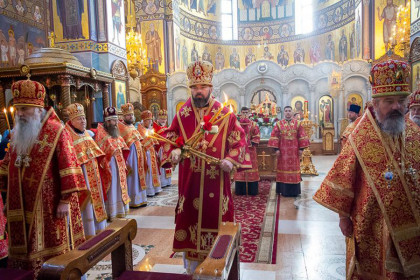 Престольный день Георгиевского собора Макеевки