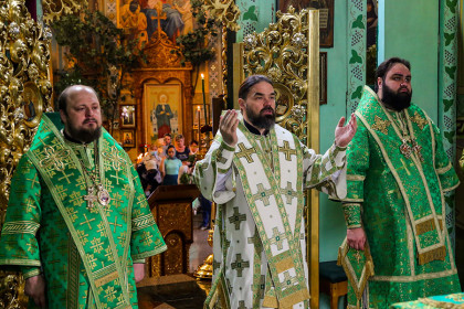 Престольный день Троицкого собора Краматорска
