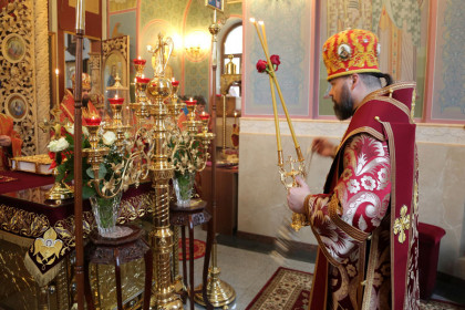 Престольный праздник Климентовского храма Торецка