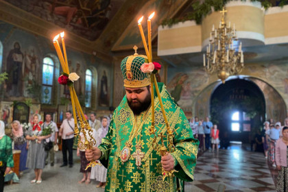 Престольный праздник Троицкого собора Краматорска