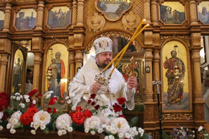 Архиепископ Спиридон молитвенно отметил пятилетие архиерейской хиротонии