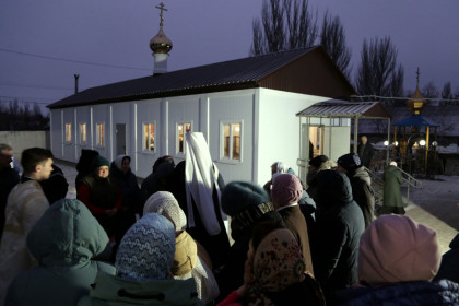 Освящение Васильевского храма в Кондратьевке