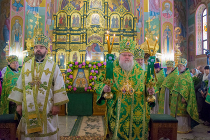 В Троицком соборе Донецка