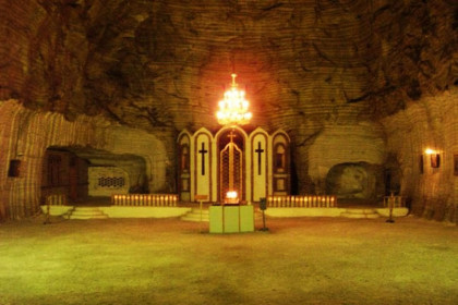 Подземная церковь в Соледаре