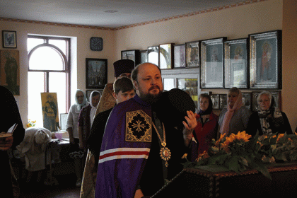 Епископ Спиридон Петропавловский храм села Шестаковки