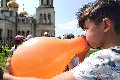 Детский православный лагерь "Княжичи-2021" открылся в Часов Яре 