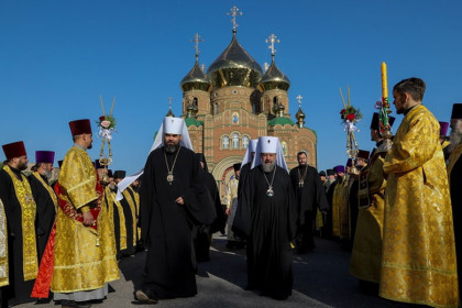 75-летие Луганской епархии, всенощное бдение